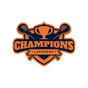 Champions Lacrosse Logo Template Thumbnail