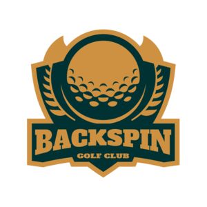 Backspin Golf club logo template Thumbnail