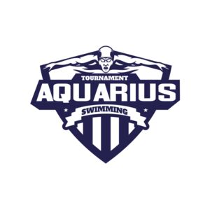 Aquarius Swimming Tournament logo template Thumbnail