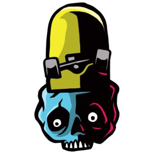 Elements Skulls logo template 105 Thumbnail