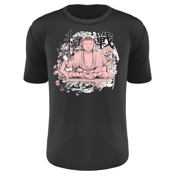 308 - Japanese t-shirt design Buda Thumbnail